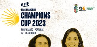 Dupla Ana Barbosa e Nádia Lemos de novo escalada para a Champions CUP.