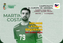 Martim Costa duplamente coroado no EURO 2024