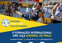 GRD LEÇA ORGANIZA FORMAÇÃO INTERNACIONAL DE ANDEBOL DE PRAIA