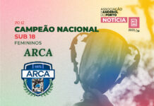 ARCA CAMPEÃ NACIONAL DE SUB 18 FEMININOS