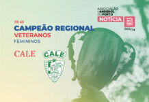 CALE CAMPEÃO REGIONAL DE VETERANOS FEMININOS