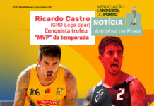 RICARDO CASTRO MVP EHF BEACH HANDBALL 2024