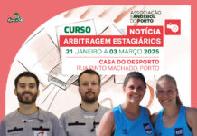 CURSO DE ÁRBITROS ESTAGIÁRIOS – PORTO 2025