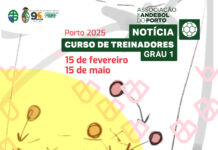 CURSO DE TREINADORES DE GRAU I – PORTO 2025