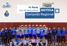 FC PORTO CAMPEÃO REGIONAL DE SUB 20 MASCULINOS