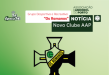 GDR OS ROMANOS: NOVO CLUBE FILIADO NA AAP