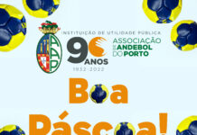 A ASSOCIAÇÃO DE ANDEBOL DO PORTO DESEJA UMA BOA PÁSCOA!