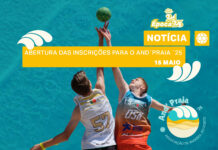 INSCRIÇÕES PARA O AND´PRAIA ´25 A PARTIR DE 15 DE MAIO