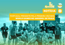 PORTUGAL PRESENTE PELA PRIMEIRA VEZ NOS WORLD GAMES NO ANDEBOL DE PRAIA