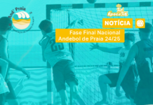 FASE FINAL NACIONAL DO ANDEBOL DE PRAIA 24/25