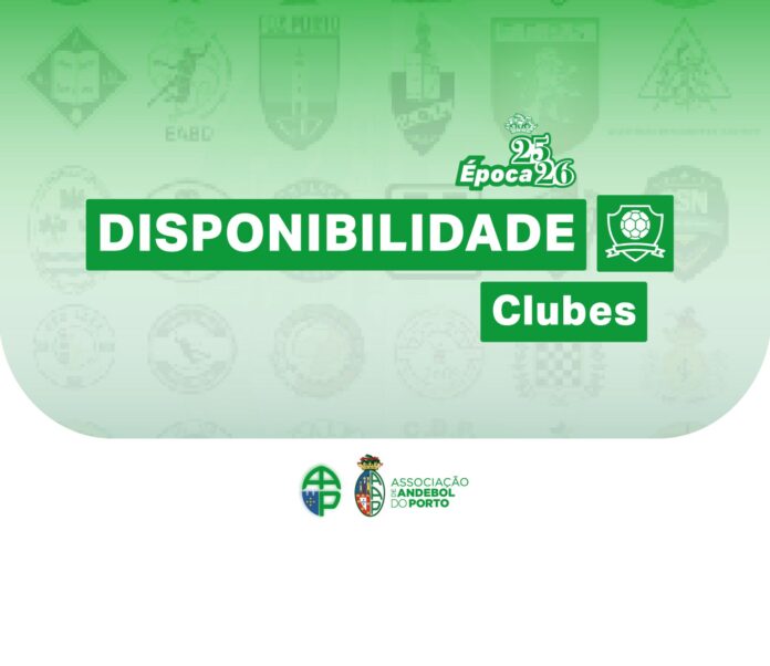 Disponibilidade _ Clubes 24-25