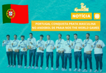 PORTUGAL CONQUISTA PRATA MASCULINA NO ANDEBOL DE PRAIA NOS “THE WORLD GAMES”