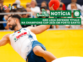 GRD LEÇA DEFENDE TÍTULO NA CHAMPIONS CUP 2025 EM PORTO SANTO