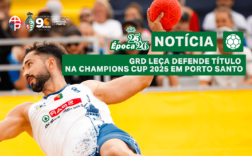 GRD LEÇA DEFENDE TÍTULO NA CHAMPIONS CUP 2025 EM PORTO SANTO