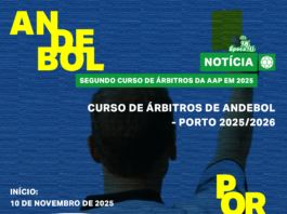 SEGUNDO CURSO DE ÁRBITROS DA AAP EM 2025