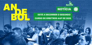 ESTÁ A DECORRER O SEGUNDO CURSO DE ÁRBITROS DA AAP EM 2025
