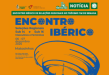ENCONTRO IBÉRICO DE SELEÇÕES REGIONAIS NO PRÓXIMO FIM DE SEMANA