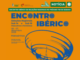 ENCONTRO IBÉRICO DE SELEÇÕES REGIONAIS NO PRÓXIMO FIM DE SEMANA