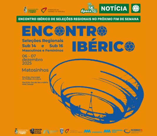 ENCONTRO IBÉRICO DE SELEÇÕES REGIONAIS NO PRÓXIMO FIM DE SEMANA