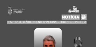 “PARTIU” O EX-ÁRBITRO INTERNACIONAL FLORENTINO PEREIRA