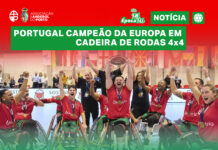 PORTUGAL CAMPEÃO DA EUROPA DE ANDEBOL EM CADEIRA DE RODAS 4×4