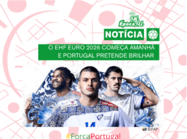 O EHF EURO 2026 COMEÇA AMANHÃ E PORTUGAL PRETENDE BRILHAR