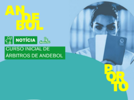 CURSO INICIAL DE ÁRBITROS DE ANDEBOL NO PORTO