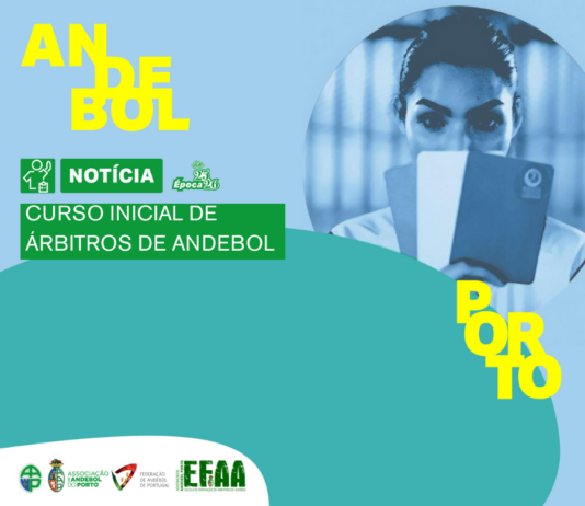 CURSO INICIAL DE ÁRBITROS DE ANDEBOL NO PORTO