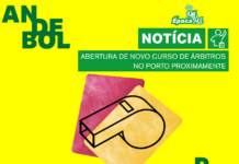 ABERTURA DE NOVO CURSO DE ÁRBITROS NO PORTO PROXIMAMENTE