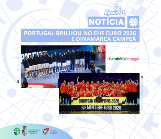 PORTUGAL BRILHOU NO EHF EURO 2026 E DINAMARCA CAMPEÃ