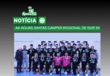 AA ÁGUAS SANTAS O PRIMEIRO CAMPEÃO REGIONAL AAP 25/26