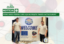 PEDRO SARDO PEREIRA E GRD LEÇA EM PROJETO EUROPEU