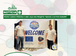 PEDRO SARDO PEREIRA E GRD LEÇA EM PROJETO EUROPEU