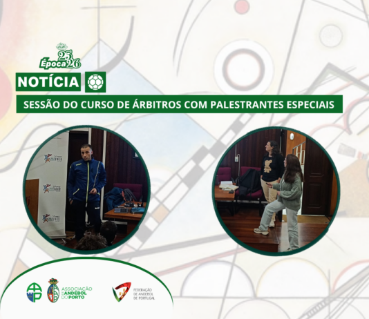 SESSÃO DO CURSO DE ÁRBITROS COM PALESTRANTES ESPECIAIS