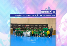 SELEÇÕES DO PORTO EM AÇÃO NA TAÇA GARCICUP
