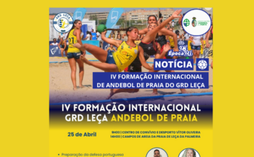 IV FORMAÇÃO INTERNACIONAL DE ANDEBOL DE PRAIA DO GRD LEÇA